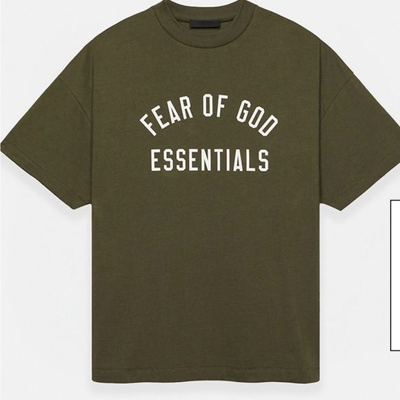 Fear of God Essentials Military Crew Neck T-Shirt - Picture 1 of 2